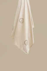 Satin Jersey Hijab - Cream