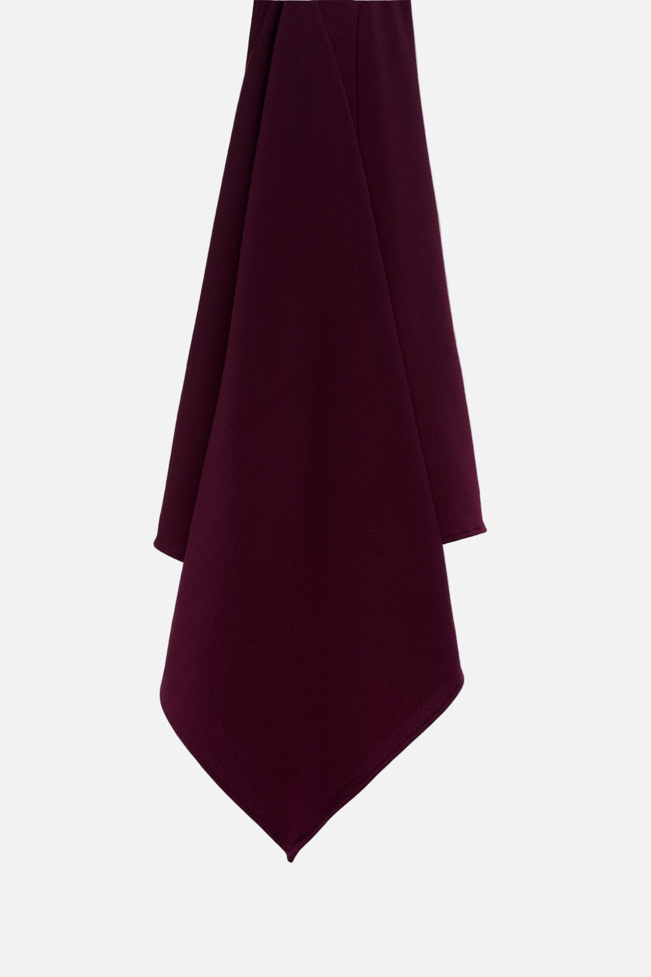 Premium Jersey Hijab - Deep Plum