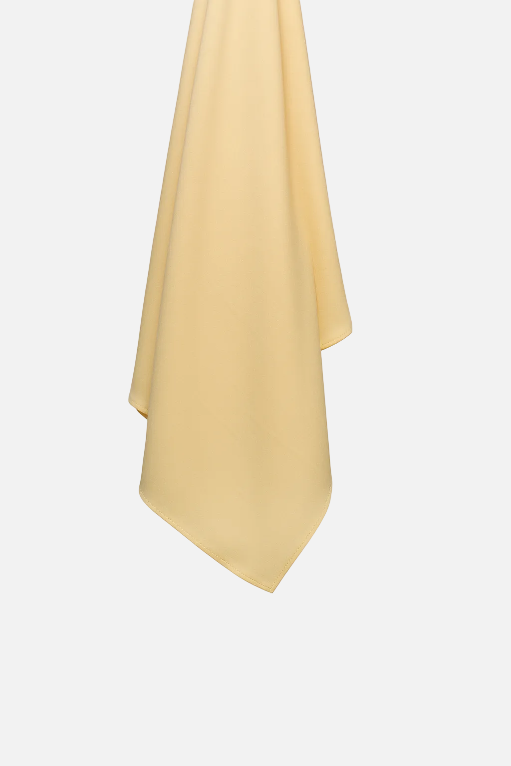 Premium Jersey Hijab - Butter yellow