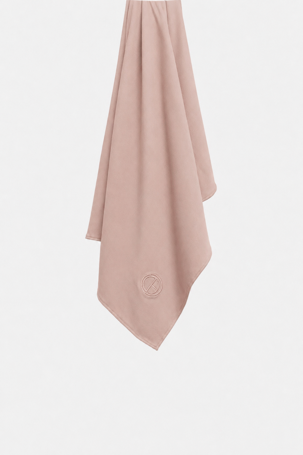Breathable Modal Jersey Hijab - Rose Sand