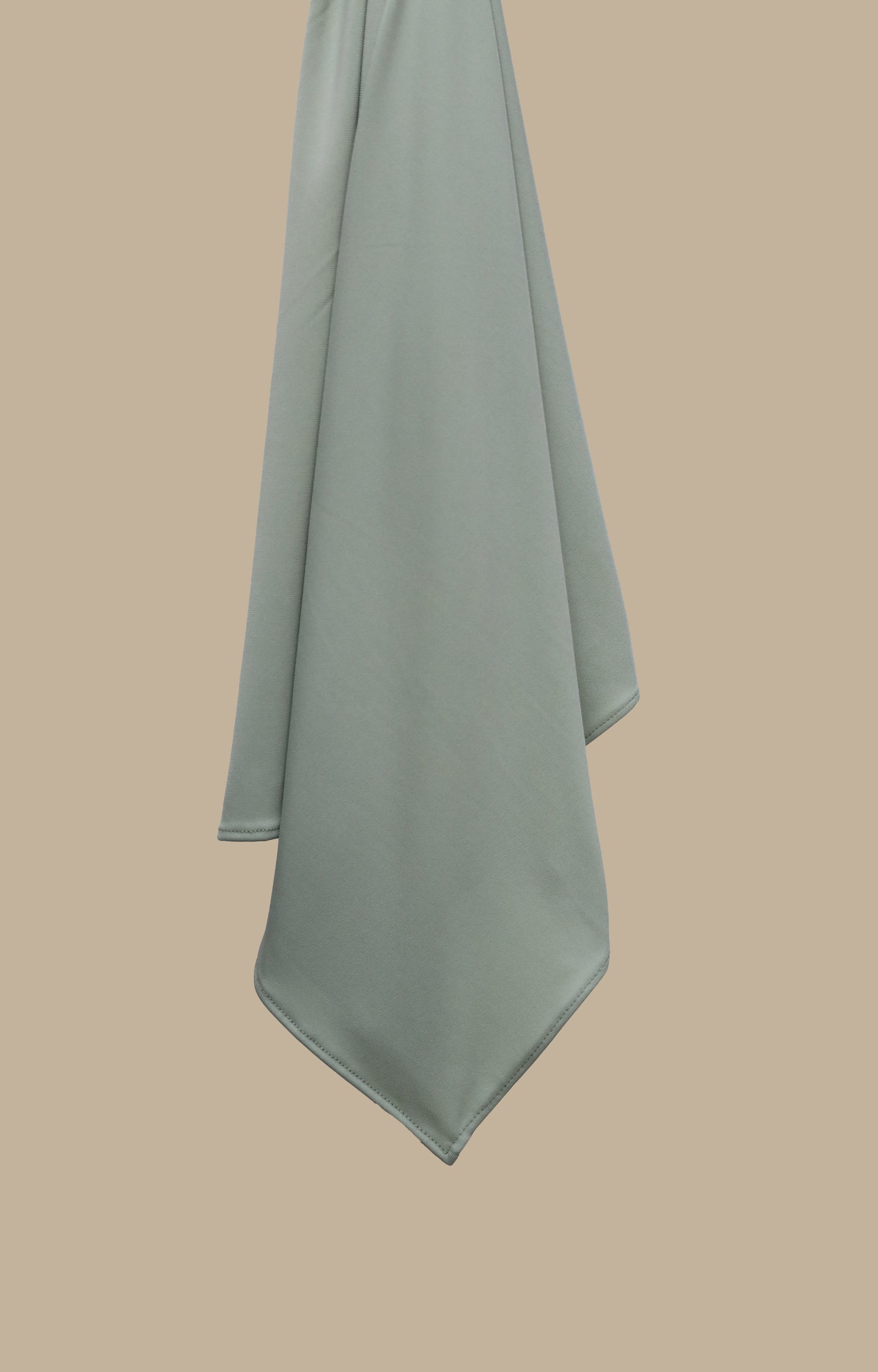 Mint Blue premium jersey hijab by CHANO Modesty, featuring soft stretch fabric.