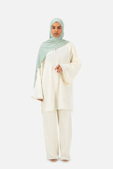 Layered Co-Ord Set – Ivory