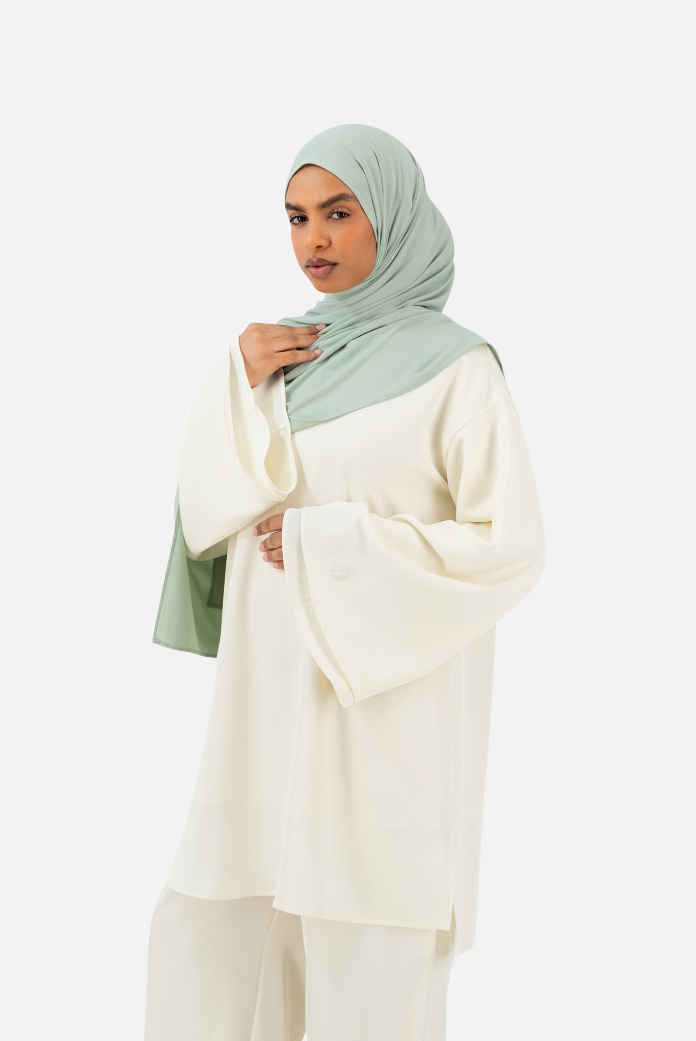 Layered Co-Ord Set – Ivory