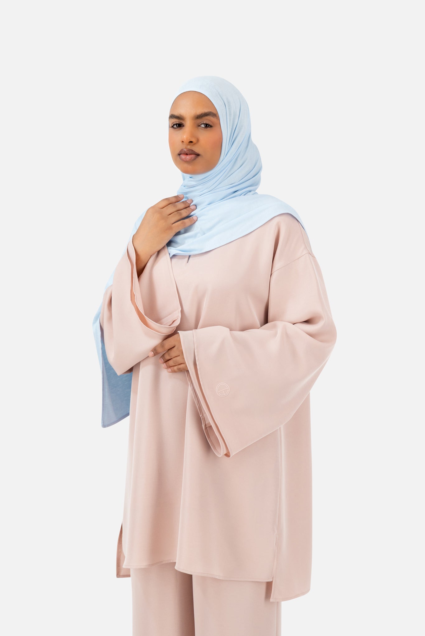Layered Co-Ord Set – Blush