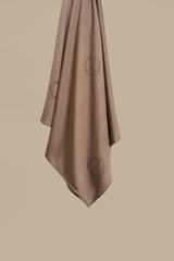 Satin Jersey Hijab - Taupe