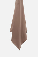 Premium Jersey Hijab - Warm Taupe