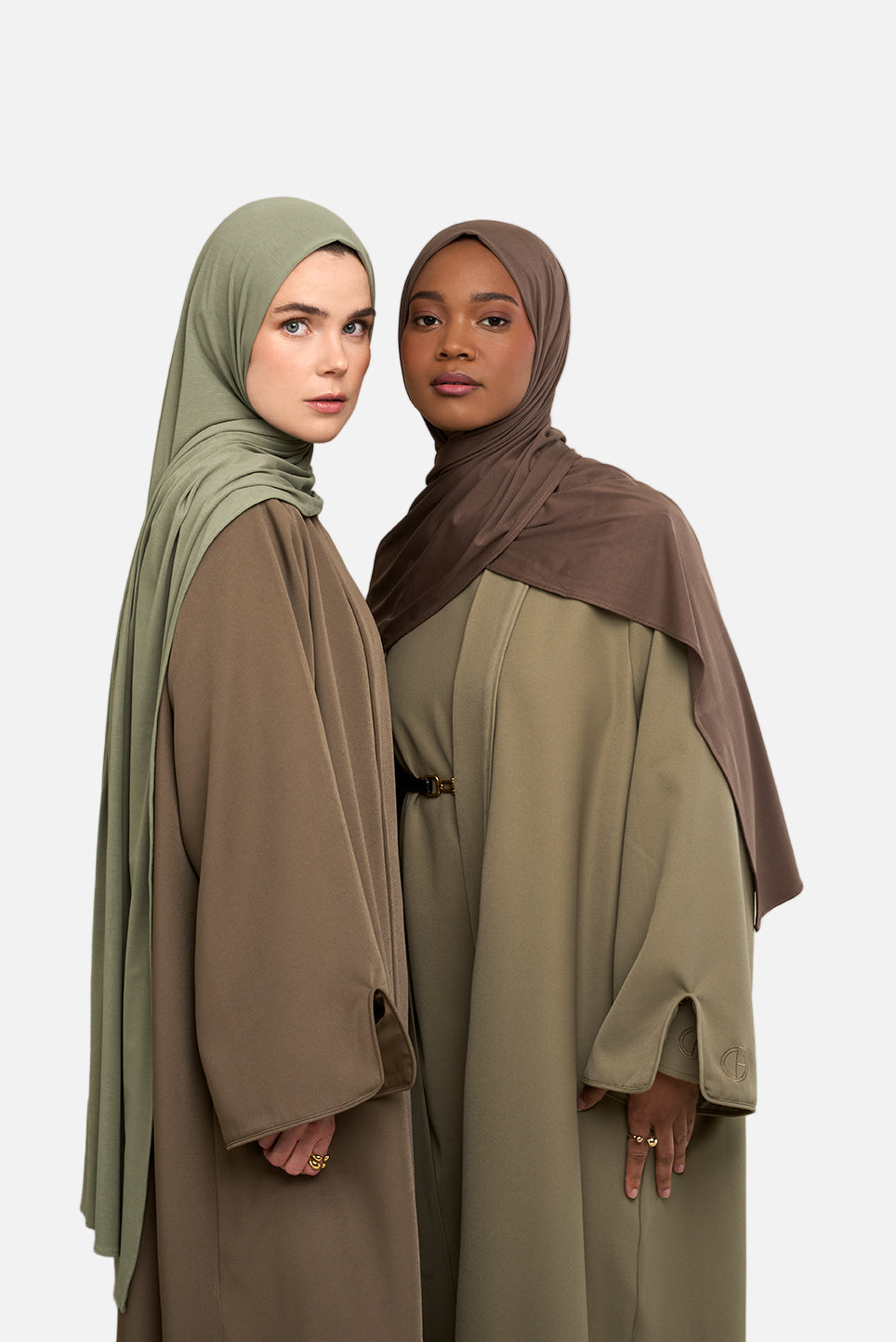 Breathable Modal Jersey Hijab - Brown Taupe