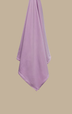 Lilac Purple premium jersey hijab by CHANO Modesty, featuring soft stretch fabric.