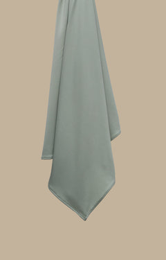Mint Blue premium jersey hijab by CHANO Modesty, featuring soft stretch fabric.