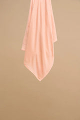 Cotton Jersey Hijab - Salmon Pink