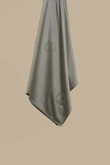 Satin Jersey Hijab - Sage Green