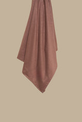 Cotton Jersey Hijab - Chestnut
